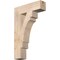 Ekena Millwork Merced Block Smooth Bracket, Douglas Fir, 5 1/2"W x 22"D x 34"H BKT06X22X34MRC05SDF - alternate 1